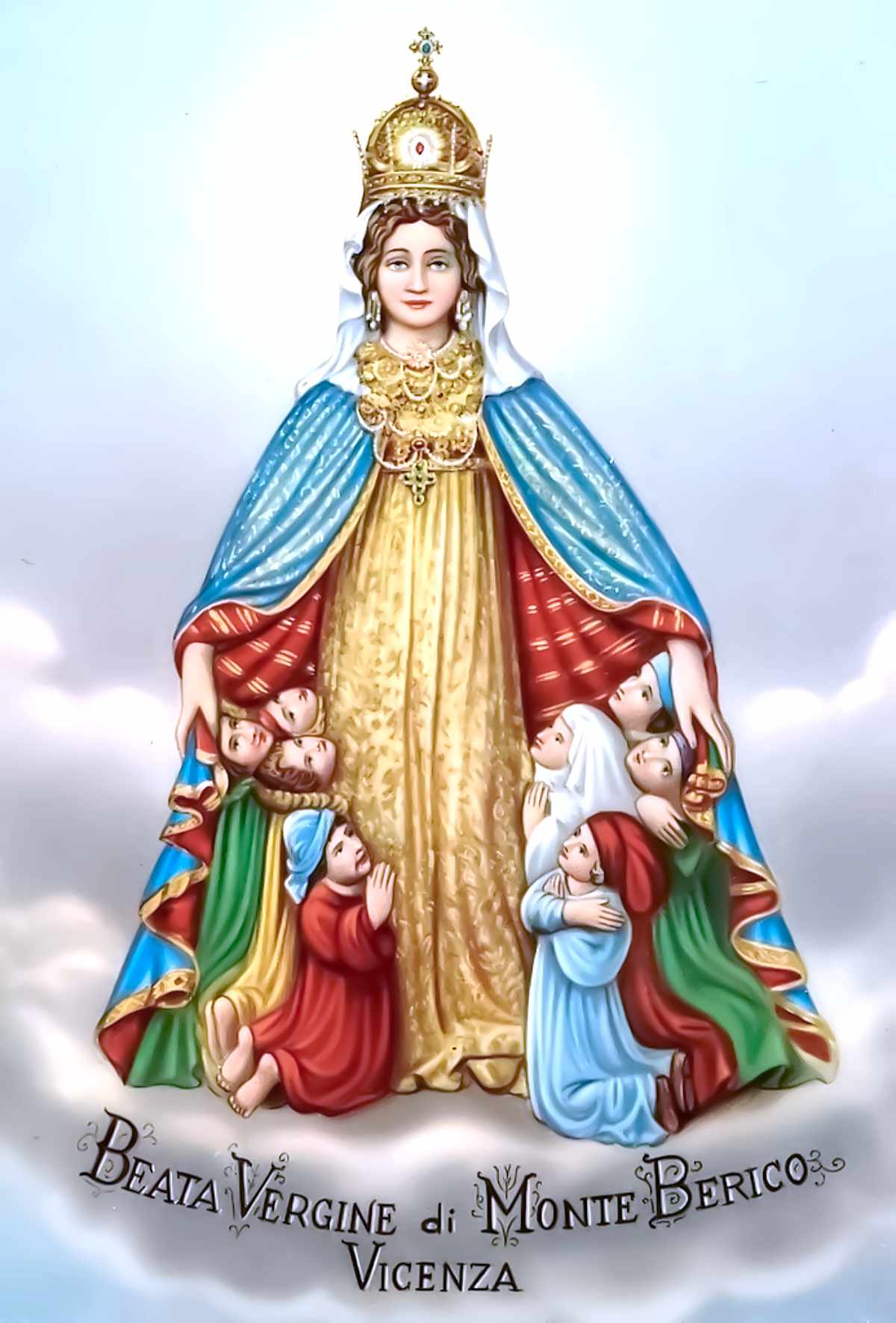 Our Lady of Monte Berico in Vicenza, northern Italy